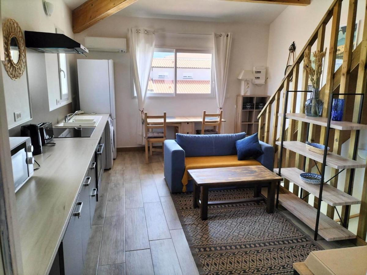 "Les Bambous" Studio Cosy Climatise Au Calme De 37 M2 Parking Gratuit A Argeles Sur Mer Екстериор снимка
